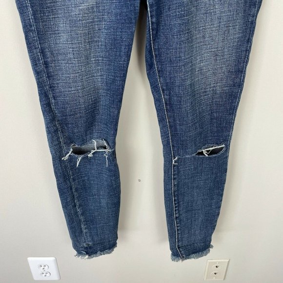 One Teaspoon High Waist FreeBird II Stretch Fitted Leg Denim Jeans Size 26 - Picture 2 of 7